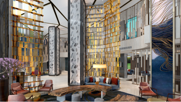 教您如何设计酒店半岛体肓官网屏风