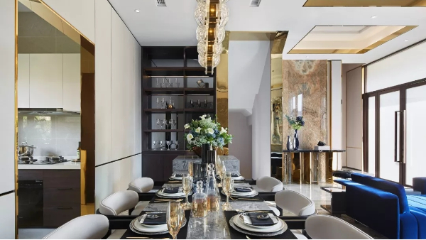 半岛体肓官网线条轻奢别墅，这才是品质